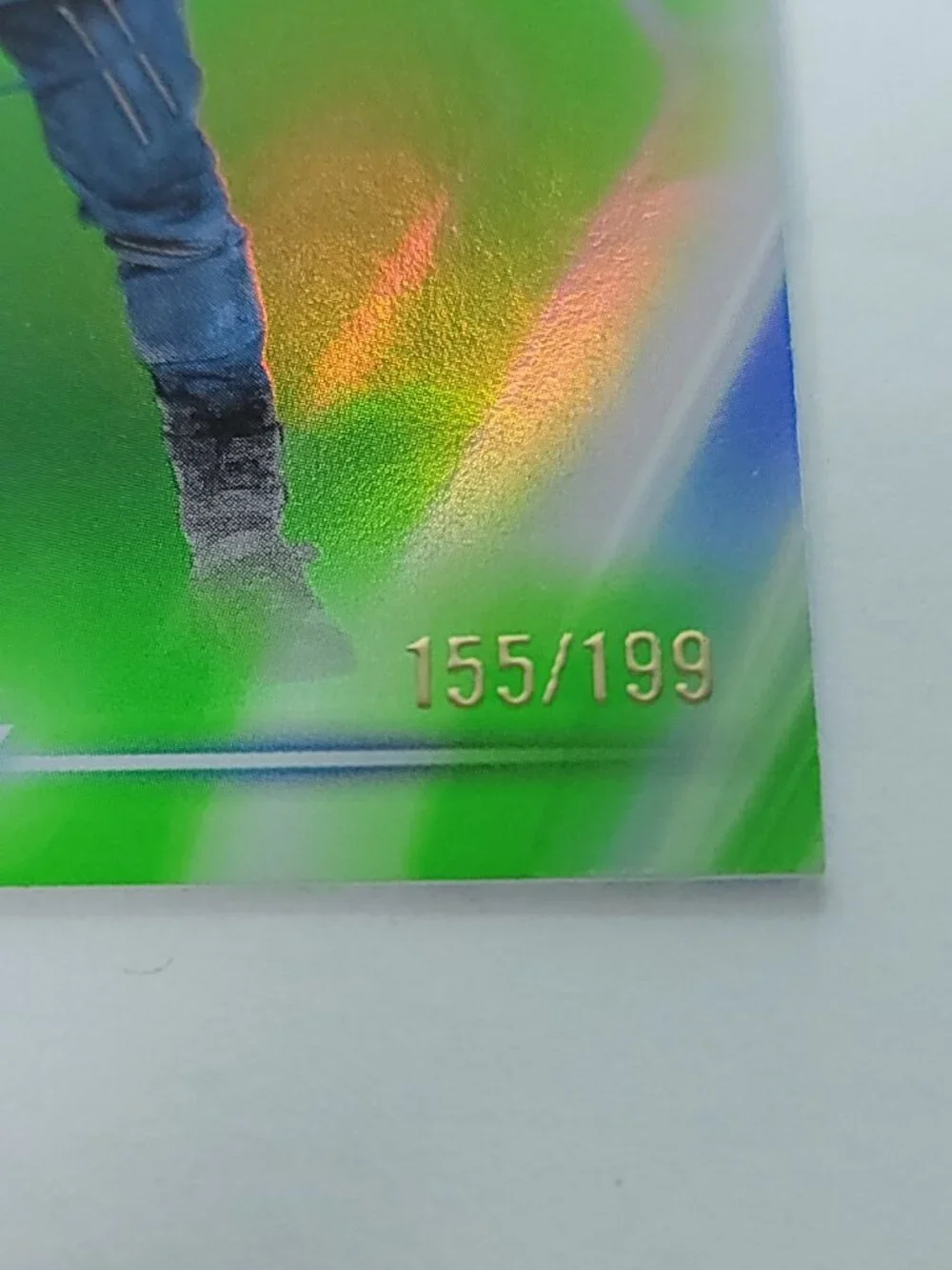 Jay Topps 2026 Disney Neon Holo Parallel Refractor Limited 155/199 - Picture 2 of 4